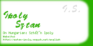 ipoly sztan business card